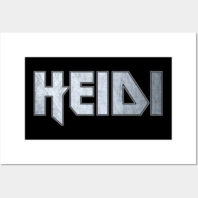 Heavy metal Heidi Wall Art by KubikoBakhar